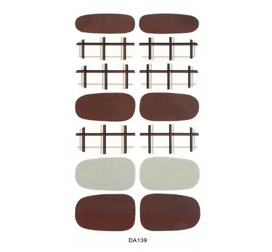 Nail Stickers DIY Decals For Nail Art Wraps Women Beauty Full Cover Nail Manicures Decorations Uñas Postizas Press On Nails Good Vibrations