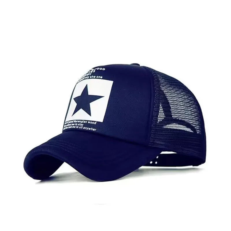 Fashion Spring Baseball Cap Snapback Mesh Hats Hip Hop Caps Cool Men Caps Female Outdoor Casual Sun Hat Good Vibrations
