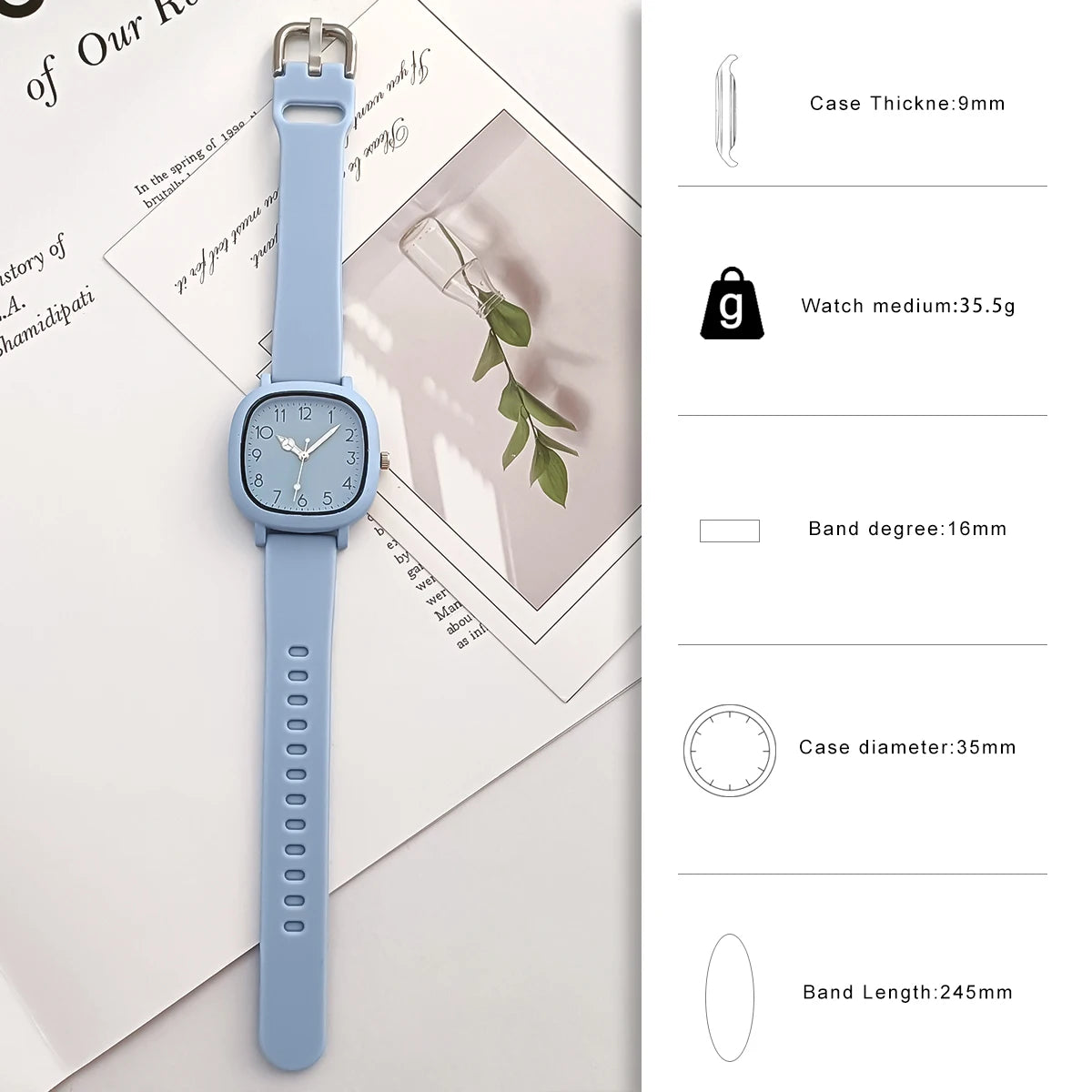 Fashion Women Watch Silicone Quartz Wristwatches For Women Clock Christmas Gift Valentine's Day Ladies Watches Reloj Mujer Good Vibrations Adult Super Store
