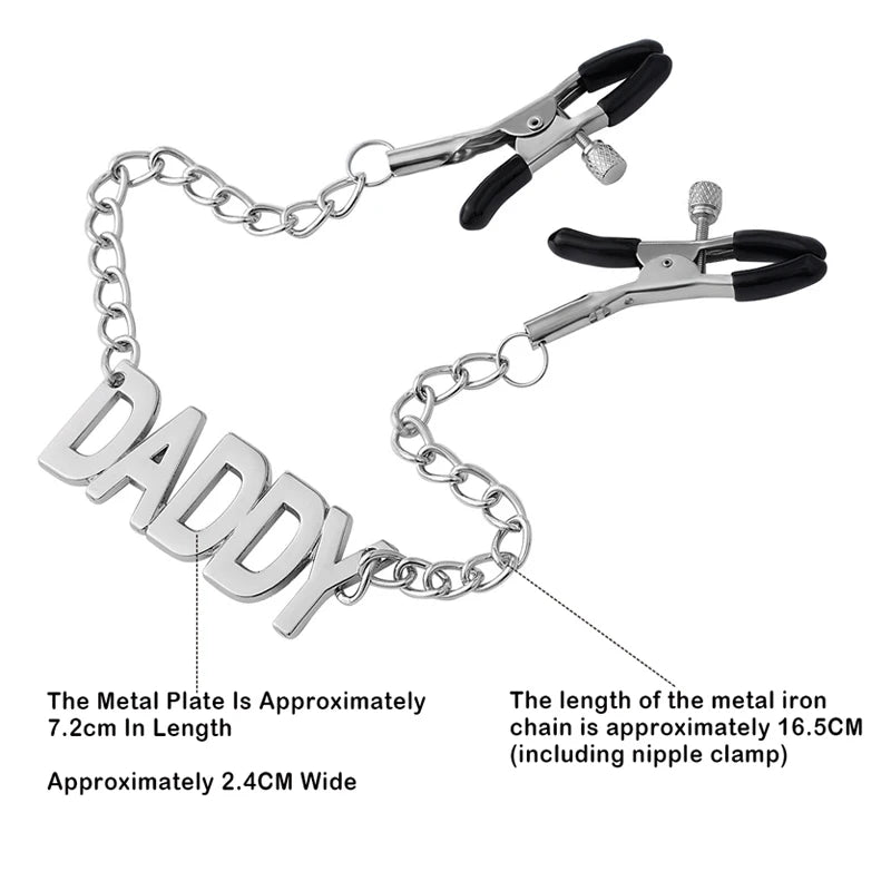 SM Couple Games Bondage Woman Clitoral Nipple Stimulation Clamps Bdsm Fetish Slave Role Play Exotic Intimate Erotics Accessories Good Vibrations Adult Super Store
