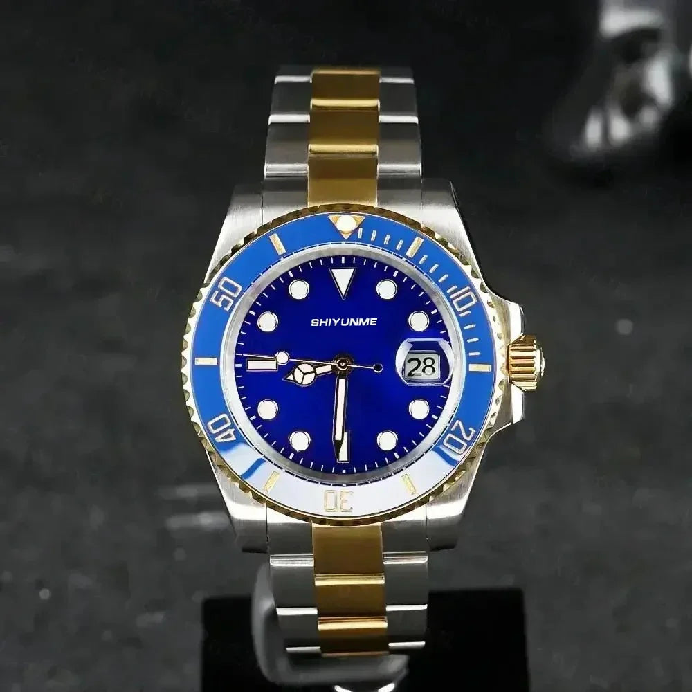 WATCH1 Store  Men's 904L Automatic Mechanical Watch Stainless Steel Bracelet Ceramic Waterproof Sapphire Glass Good Vibrations