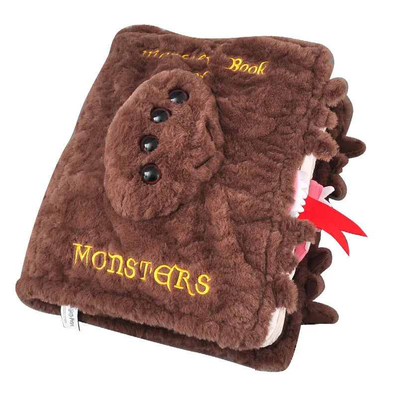 Hugkis Harry Potter Monster Book Plush Peripheral Monster Book Pillow Pillow Harry Potter Fans Birthday Gift Toy Good Vibrations