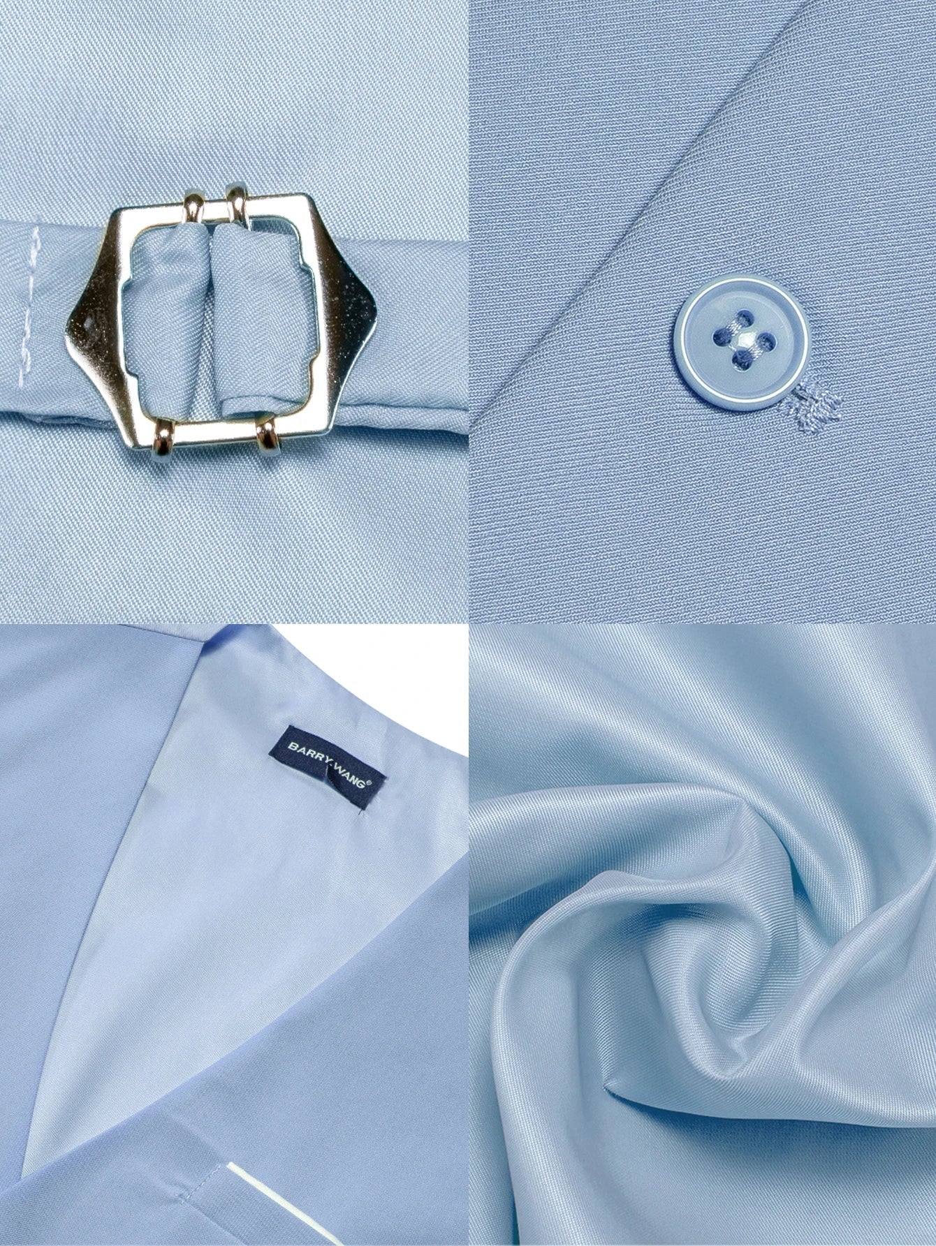 Men's Classic Solid Color Suit Vest and Necktie Matching Set | Wedding Groom & Groomsmen Attire Good Vibrations