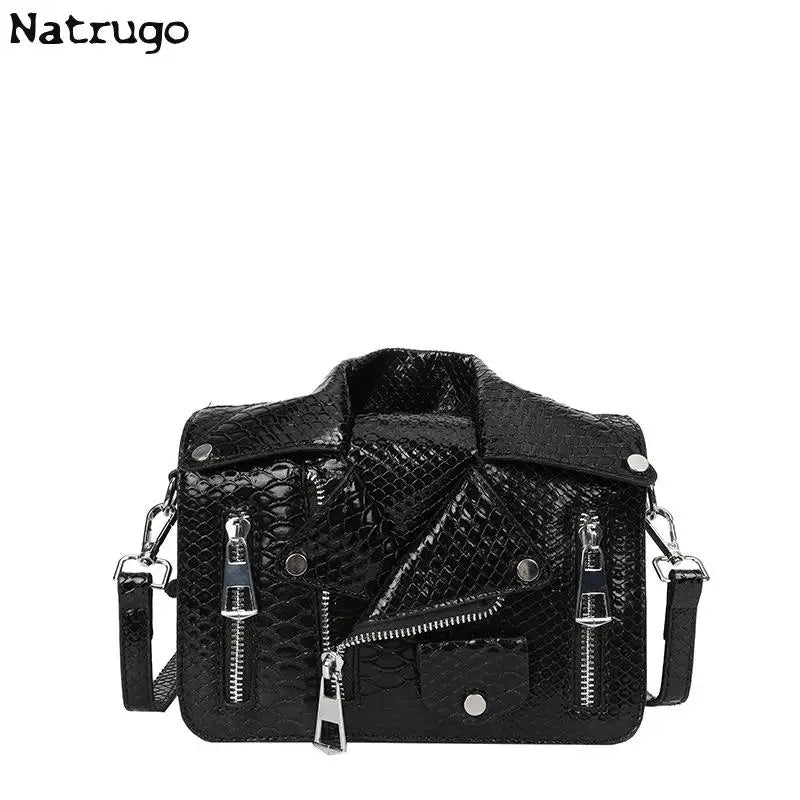 Fashion Jacket Design Crossbody Bag PU Clothes Shape Women Handbag Purse Brand Designer Lady Shoulder Bags Luxury Women's Bag Good Vibrations