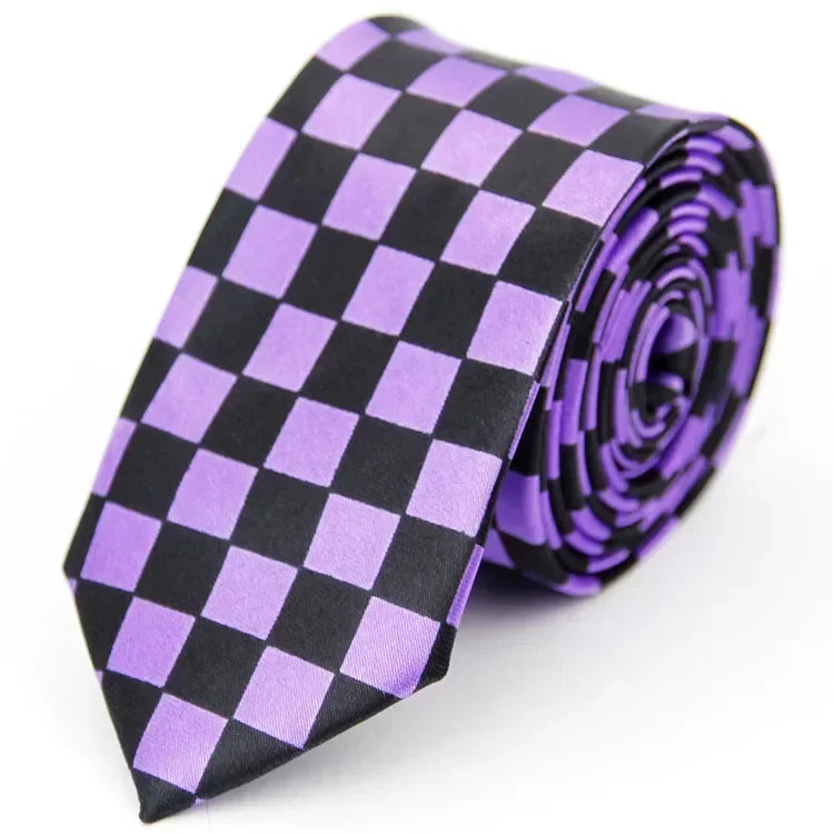 Mens Ties Slim 5cm (2in) Wedding Striped Dots Piano Skulls for Men Women Gravata Corbata Regalos Para Hombres Accessoires Homme Good Vibrations