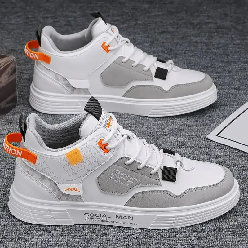 Sneakers Men Casual Autumn Vulcanized Shoes Male Walking Sport Shoes Outdoor Sneakers Male Sneakers Soft Sole Walking Shoes Good Vibrations