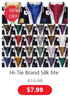 Hi-Tie Blue Business Solid 100% Silk Men's Tie NeckTie 8.5cm Ties for Men Formal Luxury Wedding High Quality Gravata Good Vibrations