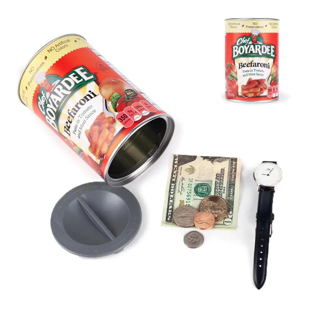 Hidden Safe Compartment Diversion Safe Food Cans Secret Stash Hiding Container Kitchen Cupboard Hide Cash Hidden Wholesale Good Vibrations