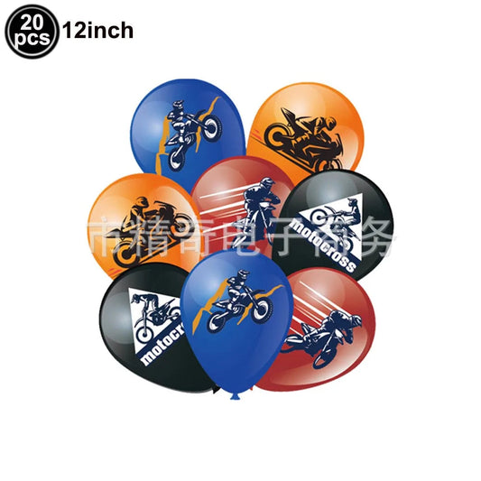 Motorcycle/Dirt Bike Birthday Party Decor Good Vibrations