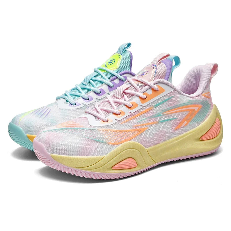 2025 New Men Basketball Shoes Original Breathable Comfortable Non-Slip Training Sports Basketball Sneakers Male Shoes Good Vibrations
