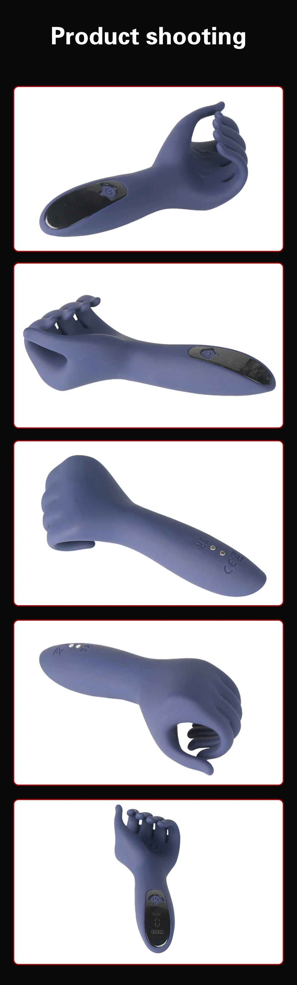 Glans Trainer for Men Powerful Vibrating Penis G Spot Masturbator Soft Fingertip Prolong Endurance Massage Vibrator Erotic Toys Good Vibrations Adult Super Store