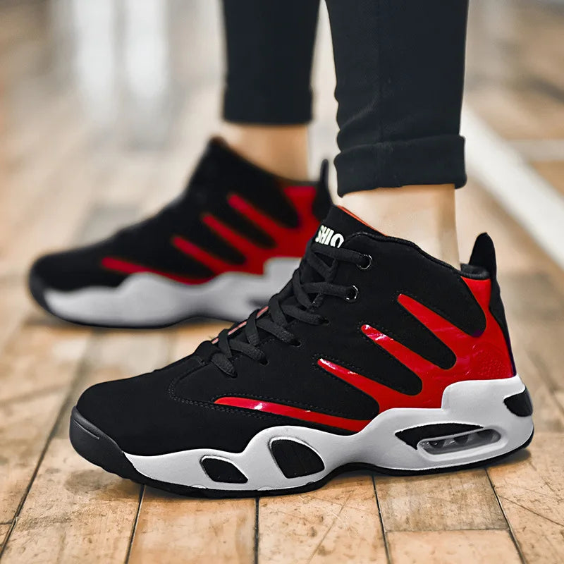 High Top Sneakers for Men Designer Multi Function Basketball Shoes Breathable Male Running Shoes Fashion Men Shoes High Quality Good Vibrations