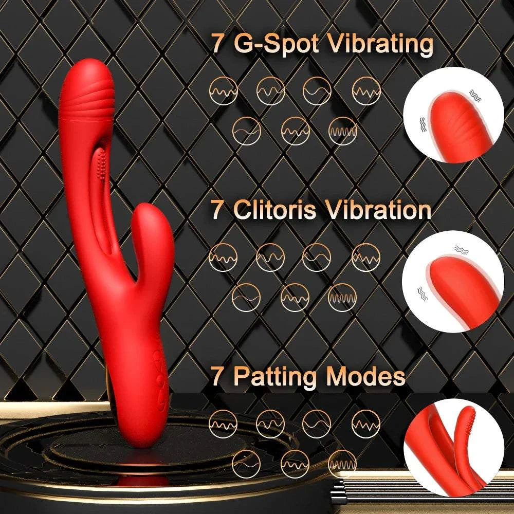 Women Clitoris Stimulator Powerful Rabbit Dildo Vibrator