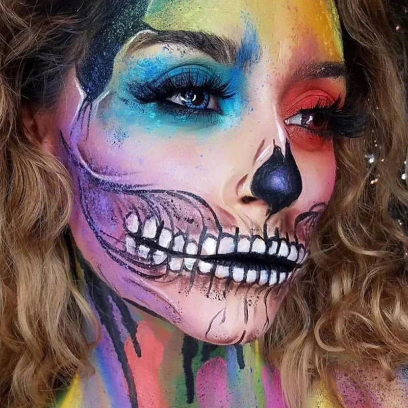 42 Color Eye Shadow Palette Face Body Painting Make Up Easy To Clean Makeup Body Paint Festival Halloween Body Paint Wholesale Good Vibrations