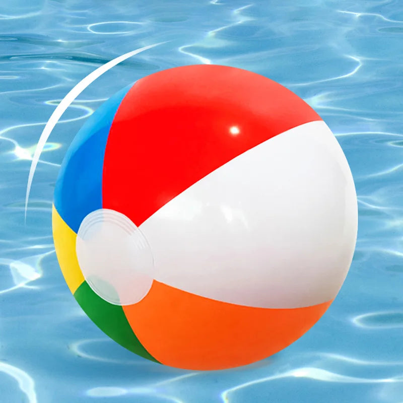 3 Pcs Inflatable Beach Ball Colorful Balloons Swimming Pool Party Water Game Beach Sports Ball Fun Toys for Kids Good Vibrations