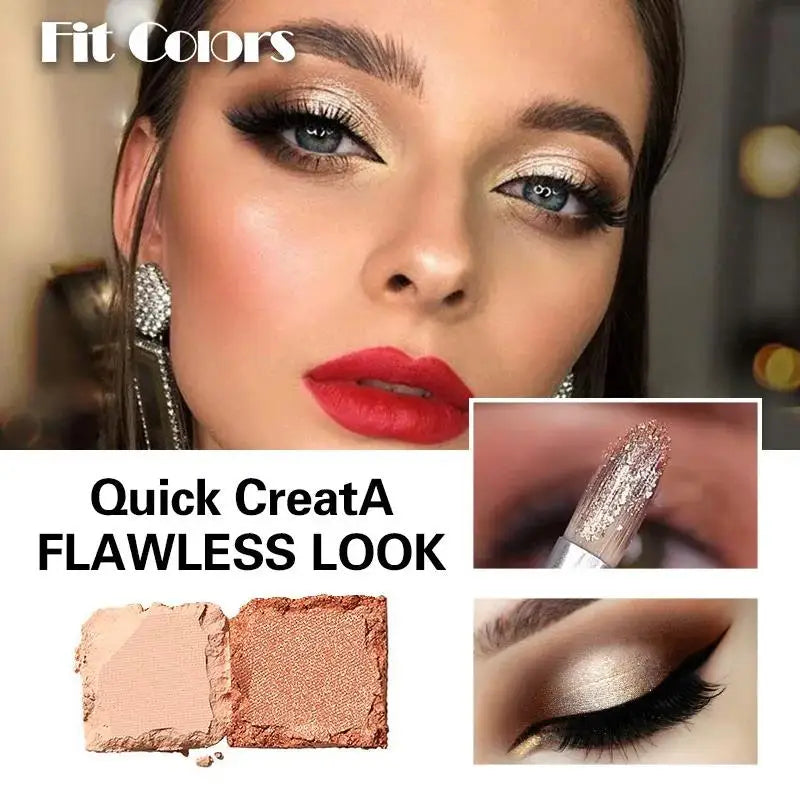 Pearl Matte Eye Shadow Makeup Palette 12 Colors Blusher Powder For Face And Eyebrow Beauty Cosmetic Good Vibrations