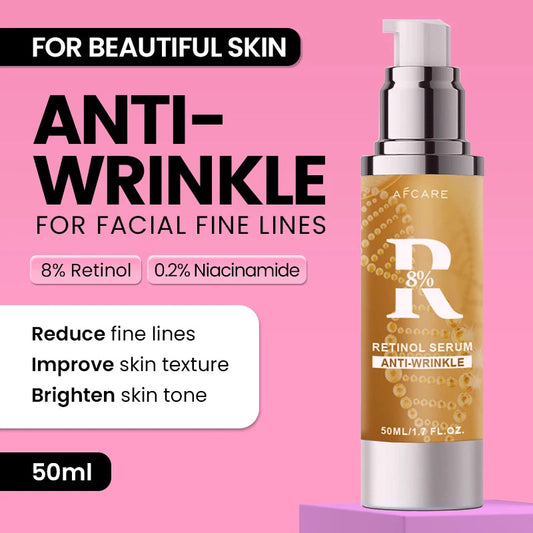 Wrinkle Removal Retinol Serum  Facial Serum Rejuvenation Lift Firming Anti-aging Whitening Invisible Pores Beauty Skin Care Good Vibrations