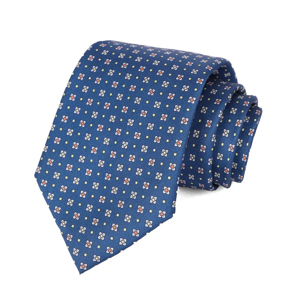 Original Ties for Men Silk Tie Luxury Tie Set Elegant Men's Neckties Wedding Boyfriend Ties for Men 9 Cm LD03 Good Vibrations