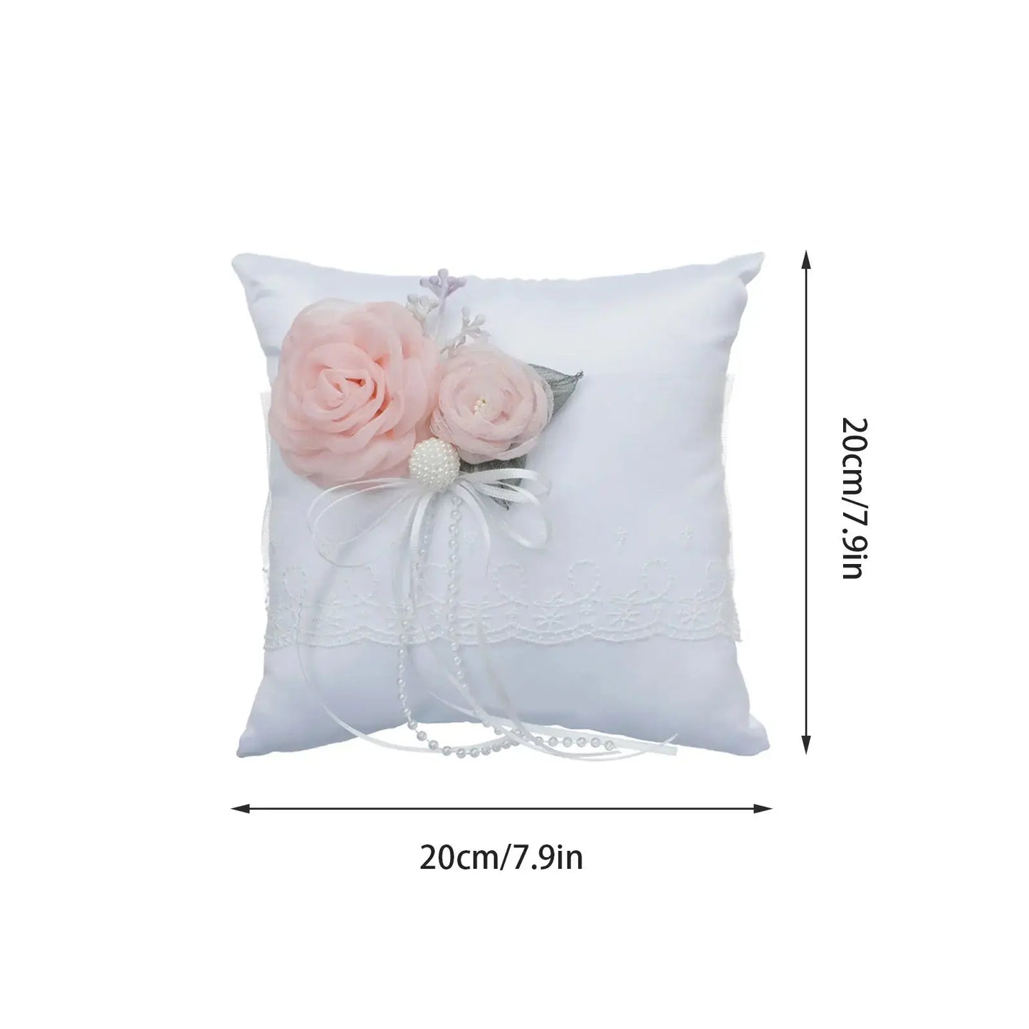 Portable Wedding Flower Basket Home Organizers Ring Pillow Flowerpot With Handle White Romantic Party Decoration Photo Prop Good Vibrations