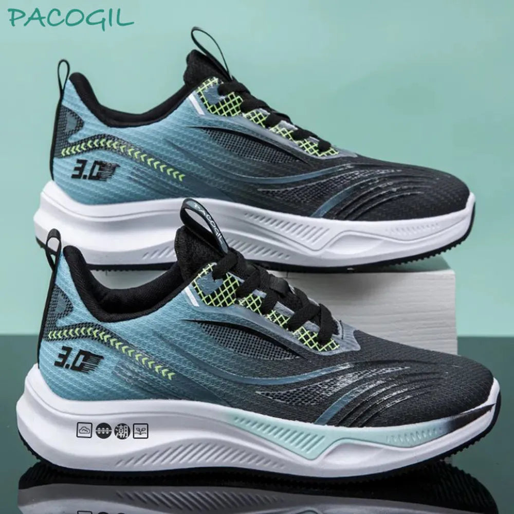 Sneakers for Men Fashion Men's Casual Sneakers Comfortable Breathable Running Tennis Shoes Zapatillas De Hombre Good Vibrations