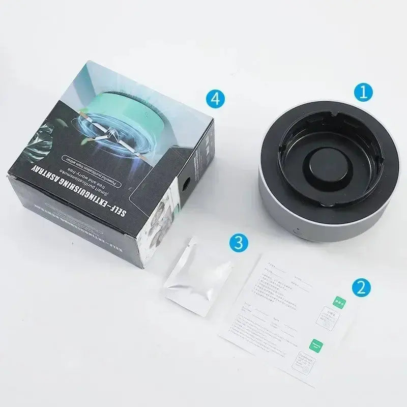 Smoke Removal Air Purification Ashtray Anion Purification Practical Automatic Purifier Ashtray Portable Gadgets For Car Ashtray Good Vibrations Adult Super Store