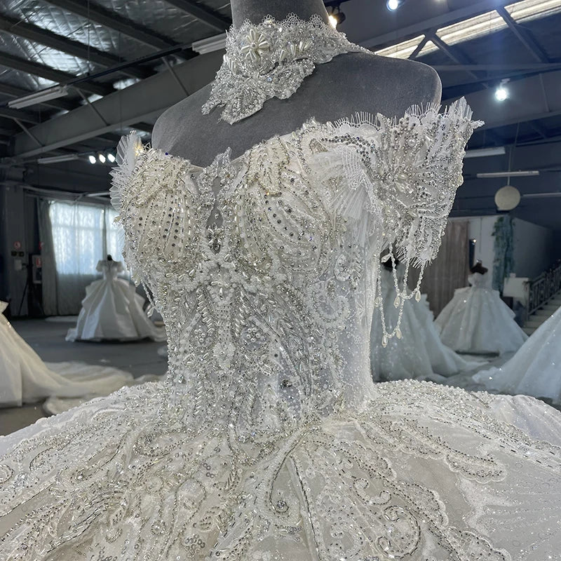 Exquisite Wedding Dresses For Women Bride Customizd Ball Gown Sweetheart Wedding Dress Beading MN108 vestidos de novia