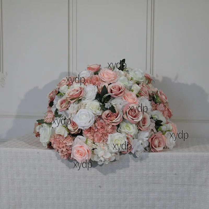 Hot Pink/Purple/Red/Blue luxurious Wedding Table Centerpieces large Flower Ball Outdoors Event Party Accessories Props 80cm,70cm Good Vibrations