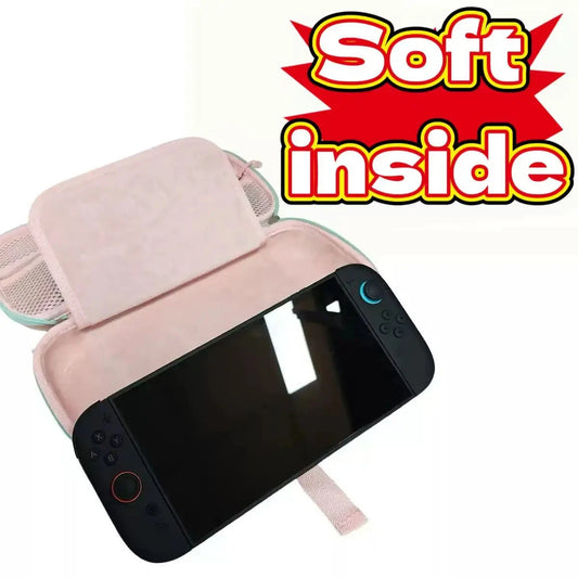 Game console protective case protection bag for Switch 2 handbag soft protection game console scratch-proof storage bag Good Vibrations