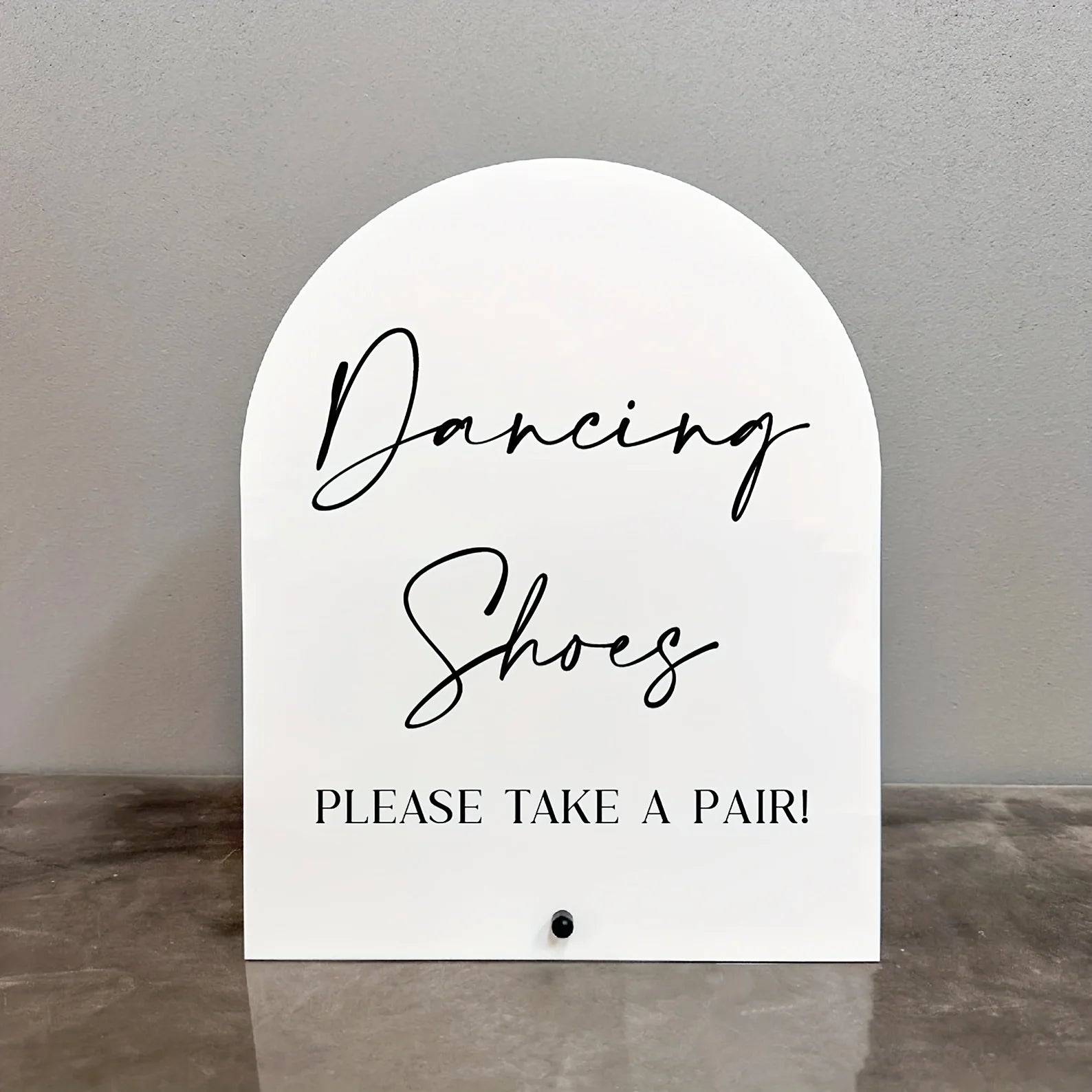 【Flat】Classic dance shoes acrylic sign, wedding, desktop, multi-purpose, 2D flat Good Vibrations