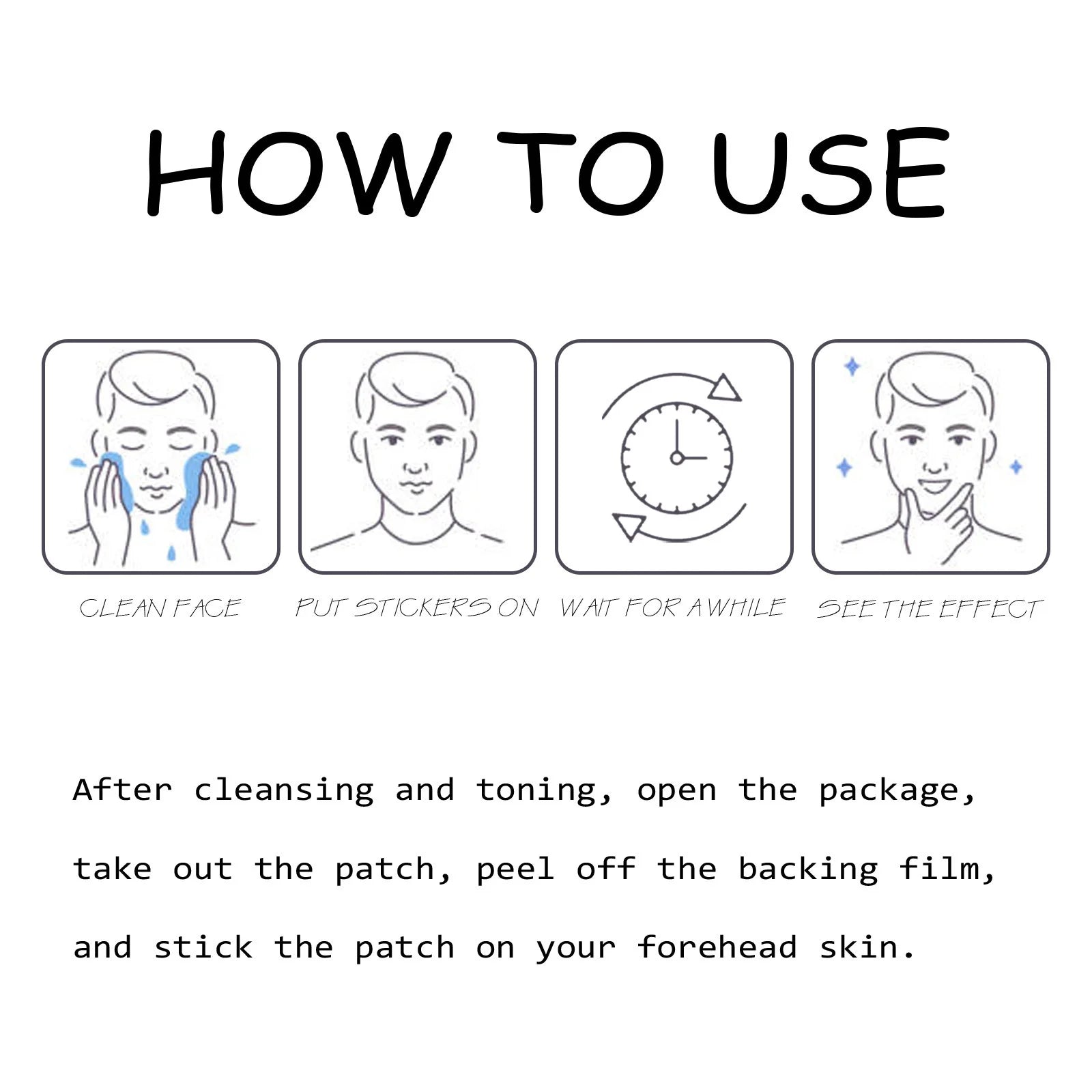 Anti Wrinkle Forehead Patch Line Removal Hyaluronic Firming Lift Up Mask Stickers Moisturizng Anti-Wrinkle Forehead Line Remover Good Vibrations