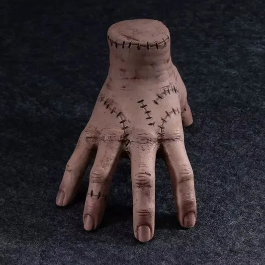Halloween Horror Props Cosplay Addams Family Figurine Horror Broken Hands Ornaments for Halloween Party Costume Props Home Decor Good Vibrations