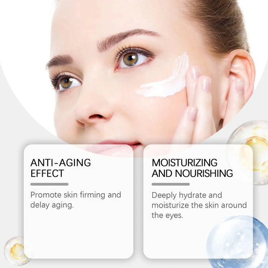 Wrinkle Remover Eye Cream Reduce Eye Bag Lightening Dark Circles Anti Puffiness Moisturizing Brighten Lifting Firming Eye Cream Good Vibrations