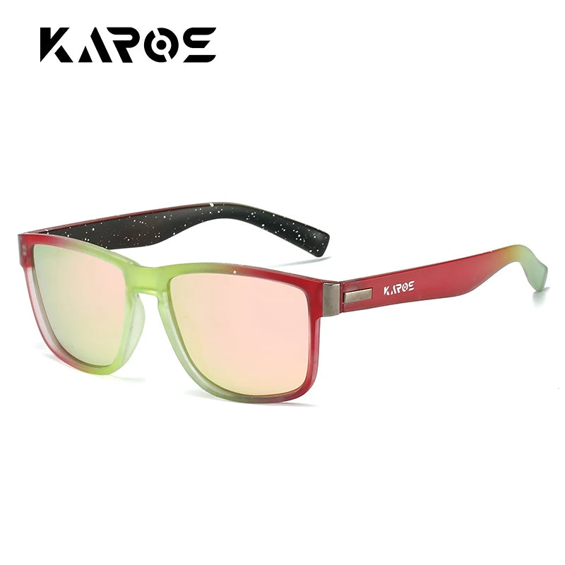 Karos Polarized Women Fashion Sunglasses Luxury Designer Men Sun Glasses Sports UV400 Eyewear Good Vibrations