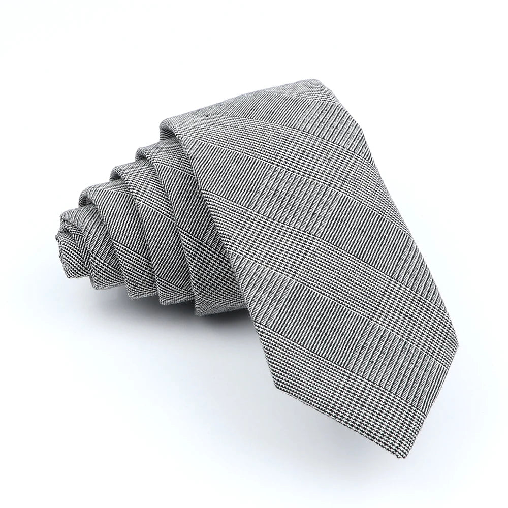 Wed Cotton Tie Solid Color Necktie For Man Woman Blue Pink Yellow Skinny Slim Ties Fashion Wedding Party Gifts Men Accessories Good Vibrations