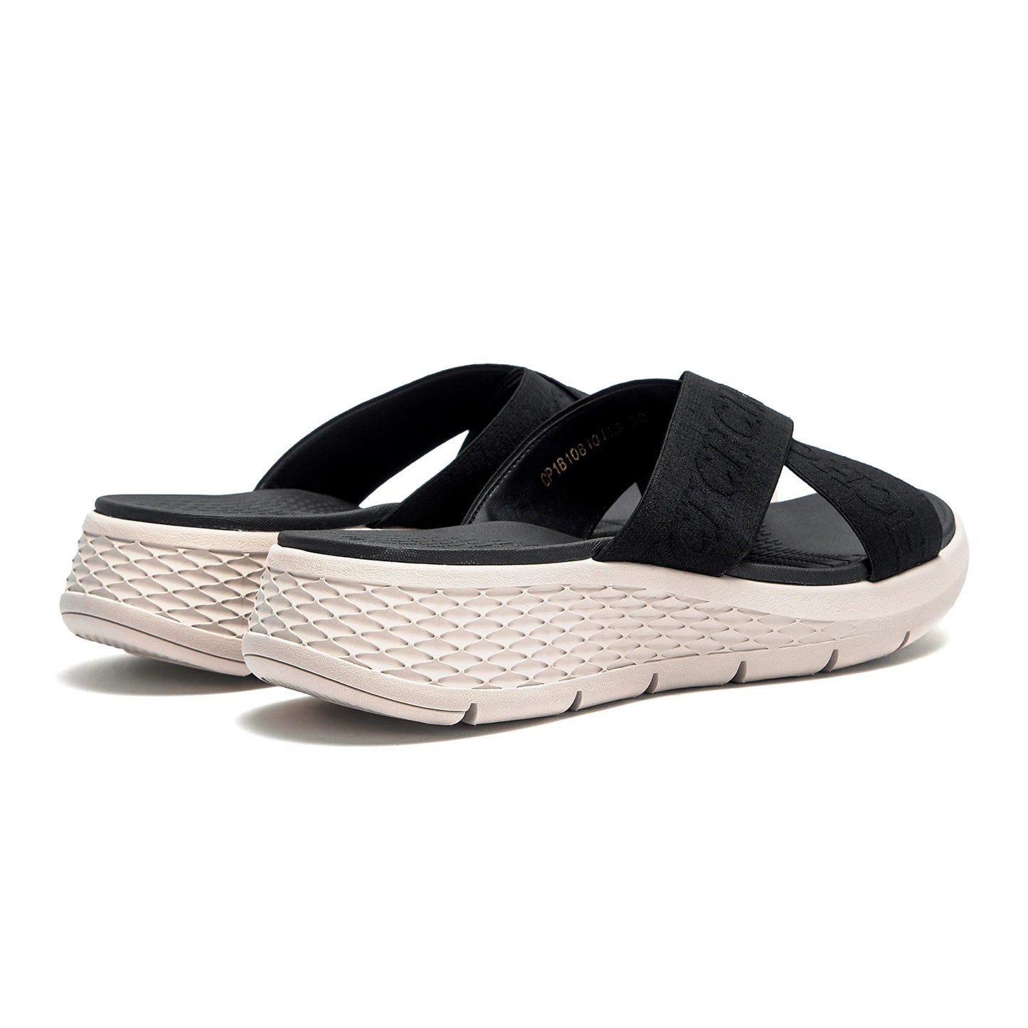 Cross Strap Upper Design Fashion New Women's Slippers Lightweight and Comfortable Pure Colour Simple Versatile Good Vibrations