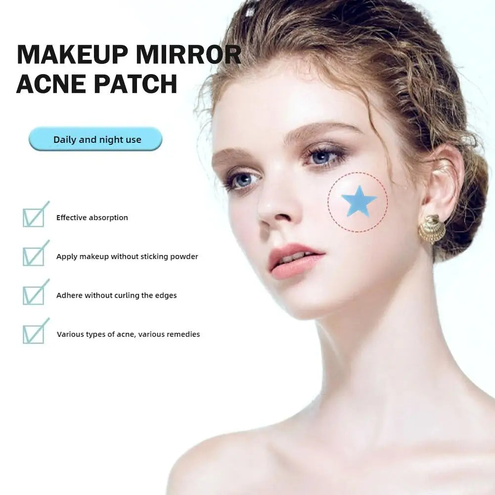 32patch Acne Pimple Patches Hydrocolloid Invisible Healing Absorbing Spot Sticker For Inflamed Acne Improve Whiteheads Skin Care