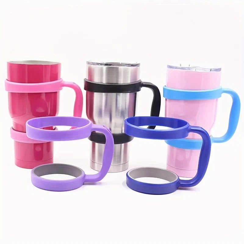1pc 30oz Tumbler Handles For YETI, RTIC, Ozak Trail, Travel Mug Cup, SIC, Rambler And All Brands Of Tumbler Good Vibrations