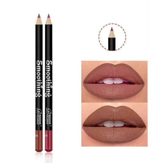 Luxury Matte Lip Liner, Long-Lasting, Smooth Application for Perfect Outline & Filling, Versatile Shades for All Skin Types Good Vibrations