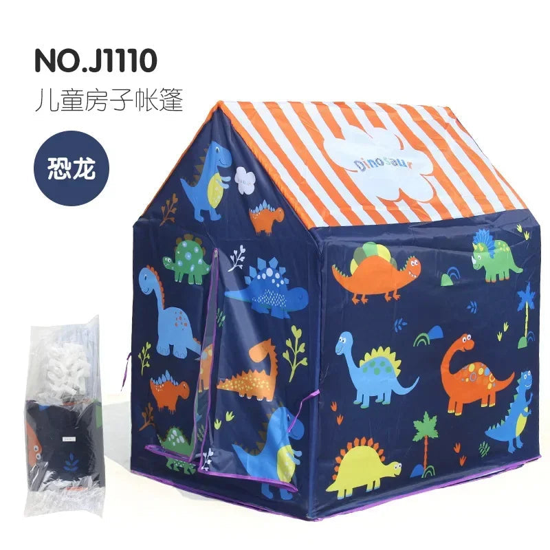 Portable Folding Game Tent Portable Kids Tent Folding s Play House Large Playhouse Indoor Outdoor Christmas Birthday Gifts New Good Vibrations