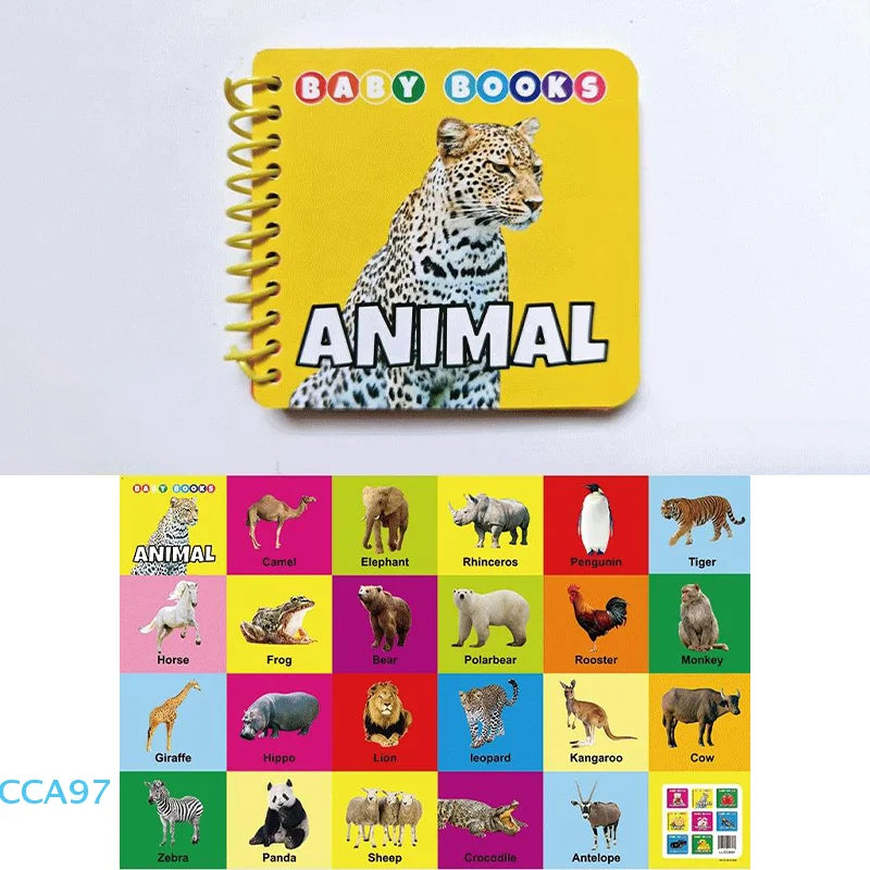 0-2 Years English Children Learning Cognitive Books Children's Enlightenment Books Children's Early Education Books Gifts Good Vibrations