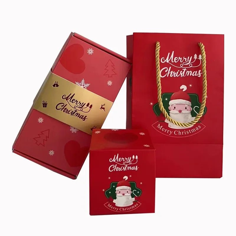 Christmas Gift Box DIY Folding Paper Box Money Pop Up Birthday Surprise Bounce Box Explosions Red Envelope Surpris Gift Box Good Vibrations
