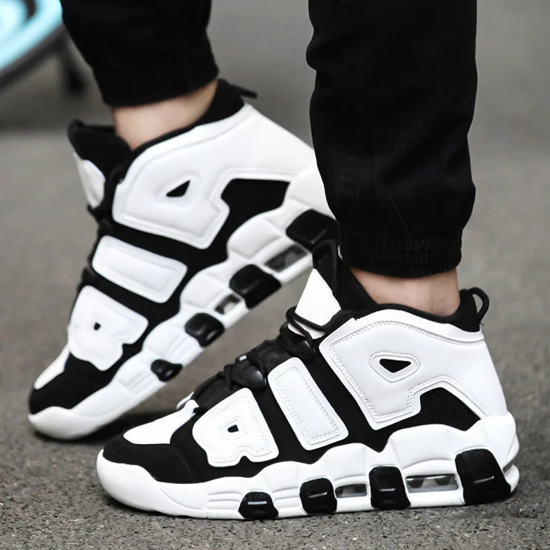 2024 New Fashion Men Sneakers on-slip Wear-resistant Men Casual Sneakers Air Cushion Breathable Soft Bottom Man Basketball Shoes Good Vibrations