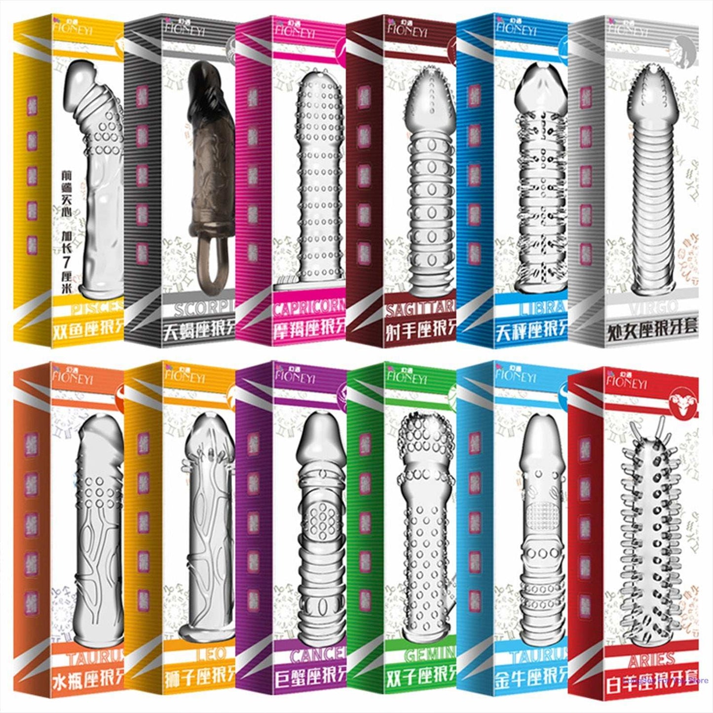 Particles Condoms Reusable Sex Toys High Sensitivity Sleeves