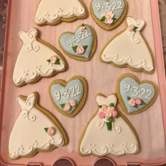 Bride To Be Mr Mrs Wedding Cookie Cutter Stamp Love Biscuit Embossed Mould Bridal Shower Party DIY Fondant Cake Decorating Tools Good Vibrations
