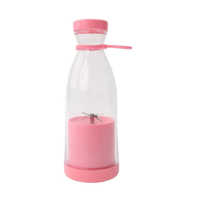 Portable electric juicer Cup Handheld 6-blade USB rechargeable Multifunctional fruit blender 380ml Mini juicer Good Vibrations
