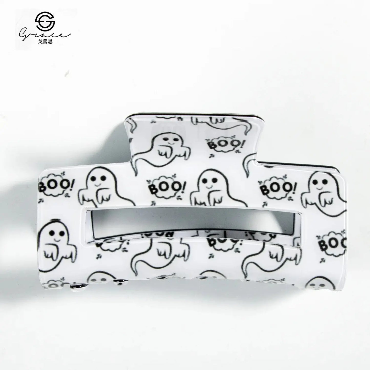 Women's Ghost Pumpkin Hairpin Ghost Face Halloween Grab For Cool Girls Funny And Joyful Hairpin Spider Web Side Clip Decorations Good Vibrations