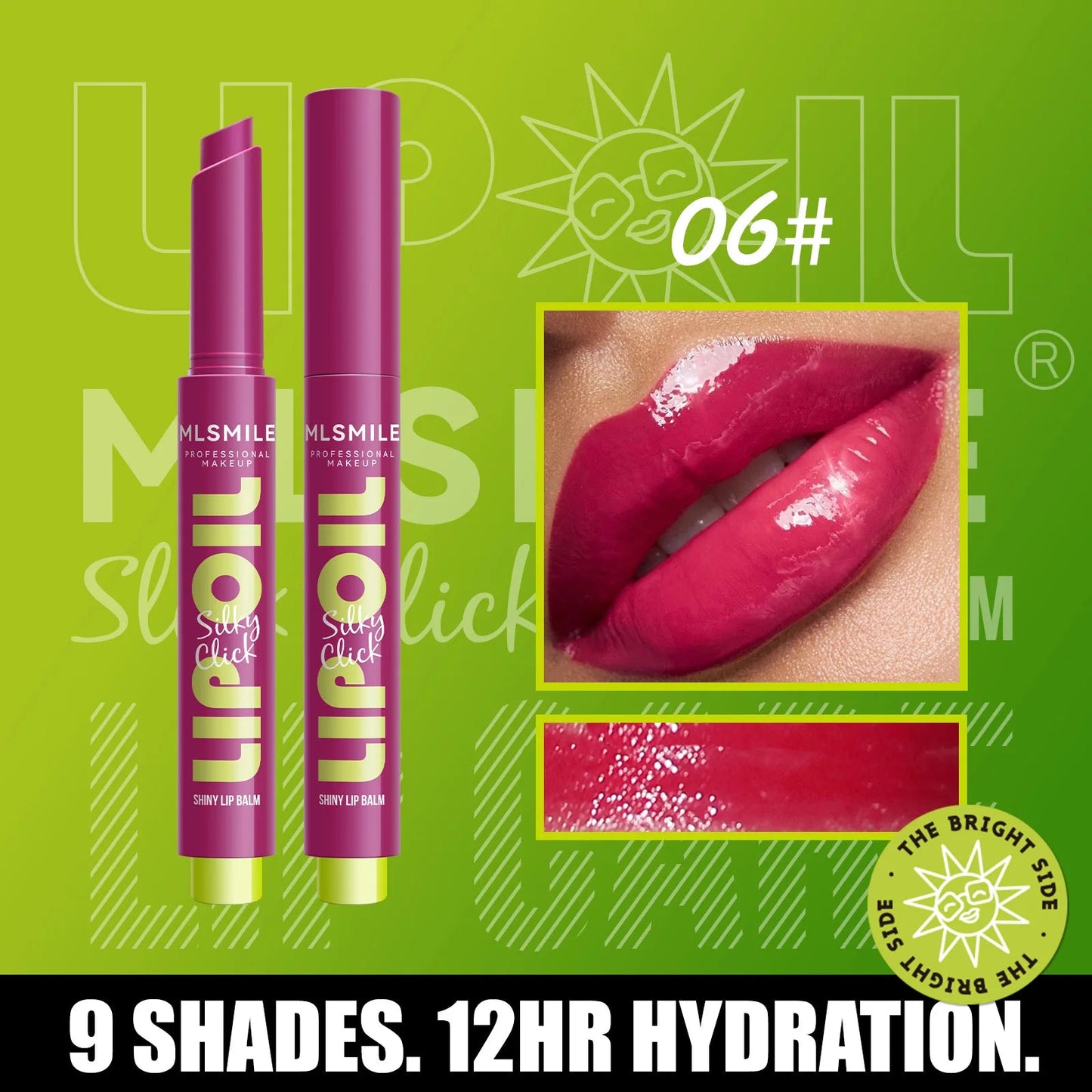 Jelly Solid Lip Gloss Make-up Hydrating Mirror Red Brown Lipstick Clear Moisturizing Lip Tint Nature Nude Lipstick Pen Cosmetics Good Vibrations