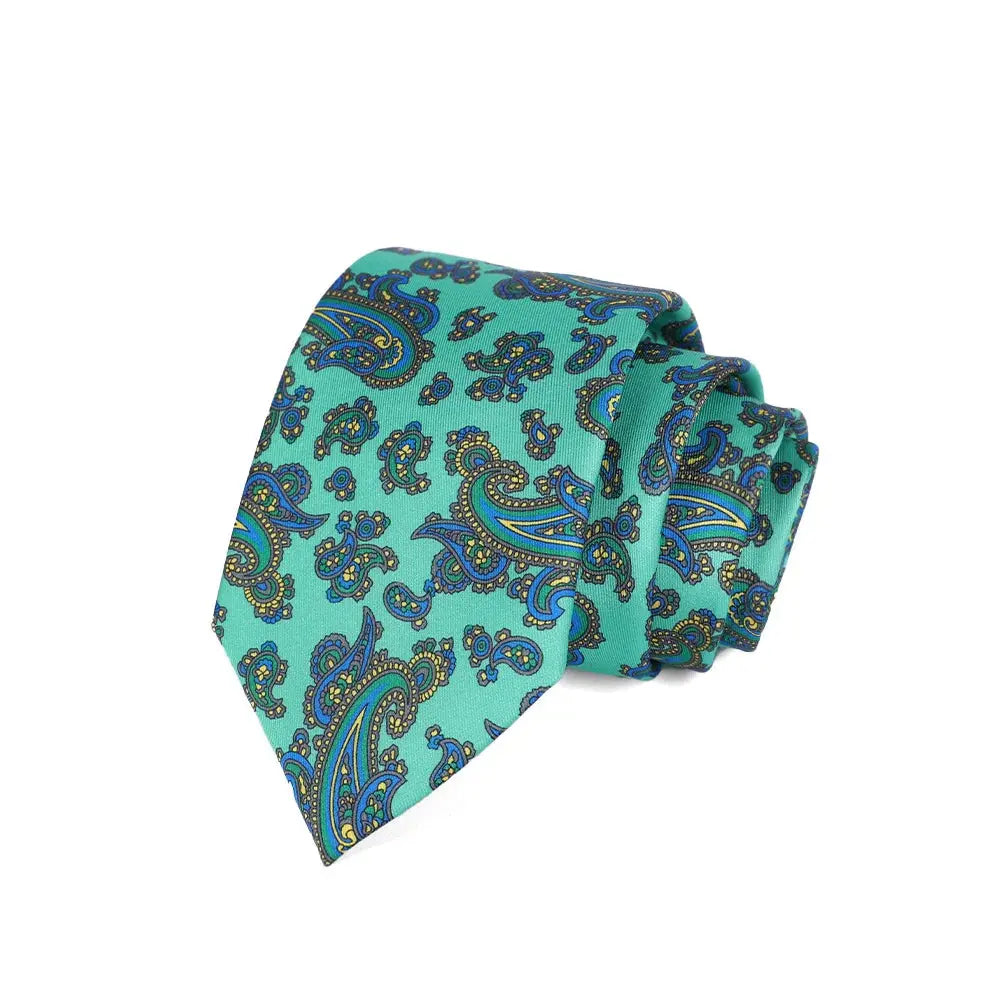 Original Ties for Men Silk Tie Luxury Tie Set Elegant Men's Neckties Wedding Boyfriend Ties for Men 9 Cm LD03 Good Vibrations