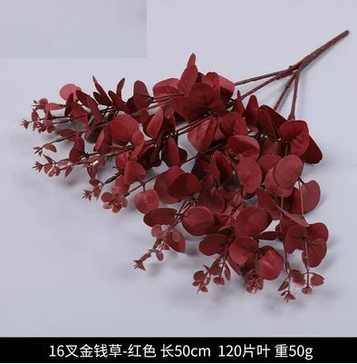 Wedding Decor Rose red wine red artificial rose flower row road guide Hydrangea flower silk flower dropshipping Good Vibrations