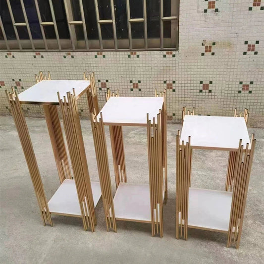 Road Lead Wedding Centerpiece Event Party Flowers Stand Tabletop Decoration Good Vibrations